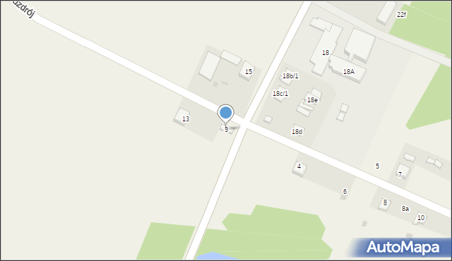 Domanice-Kolonia, Domanice-Kolonia, 3, mapa Domanice-Kolonia