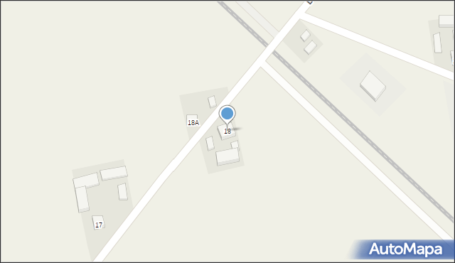 Domaniew, Domaniew, 18, mapa Domaniew