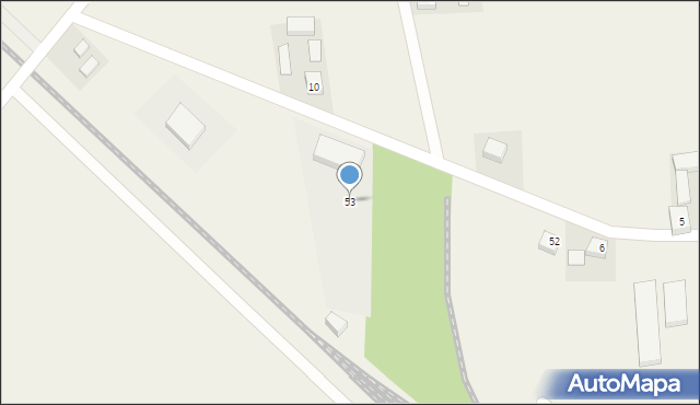 Domaniew, Domaniew, 53, mapa Domaniew