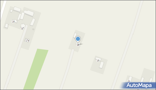 Domaniew, Domaniew, 18, mapa Domaniew