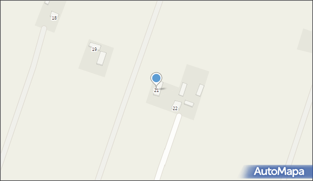 Domaniew, Domaniew, 21, mapa Domaniew