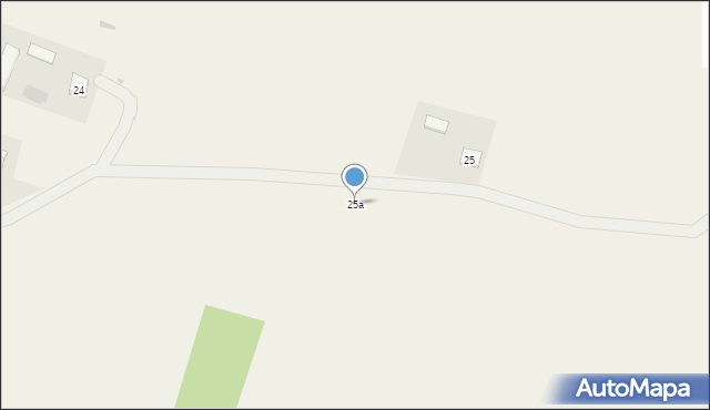 Domaniew, Domaniew, 25a, mapa Domaniew