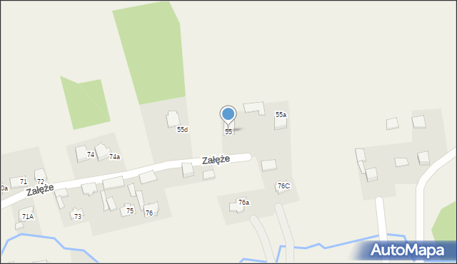 Domaniewice, Domaniewice, 55, mapa Domaniewice