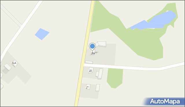 Domanin, Domanin, 18a, mapa Domanin