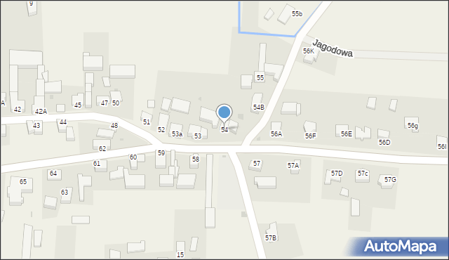 Domaniów, Domaniów, 54, mapa Domaniów