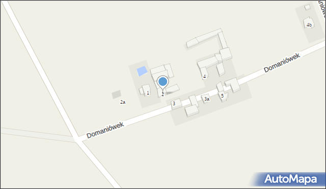 Domaniów, Domaniówek, 2, mapa Domaniów