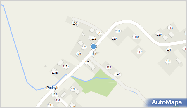 Domaradz, Domaradz, 123, mapa Domaradz