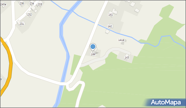 Domaradz, Domaradz, 144, mapa Domaradz