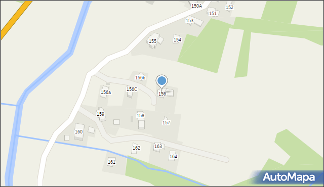 Domaradz, Domaradz, 156, mapa Domaradz