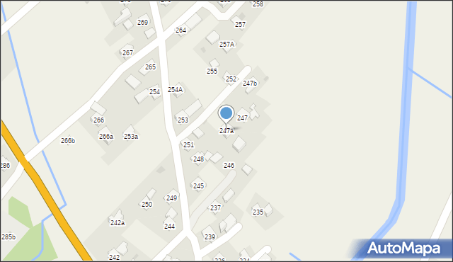 Domaradz, Domaradz, 247a, mapa Domaradz