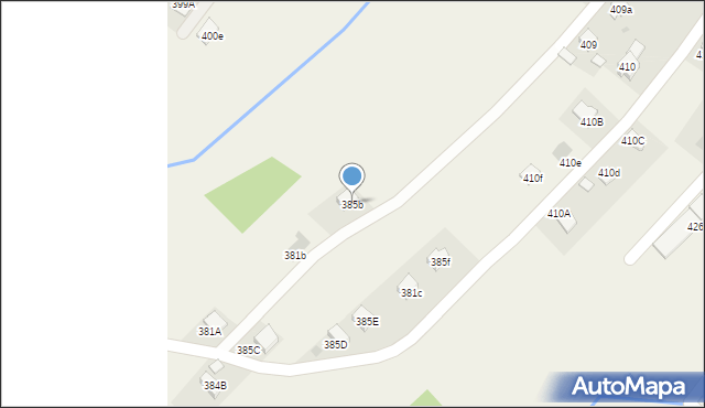 Domaradz, Domaradz, 385b, mapa Domaradz
