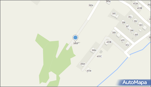 Domaradz, Domaradz, 390d, mapa Domaradz