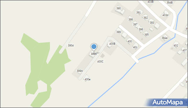 Domaradz, Domaradz, 399b, mapa Domaradz