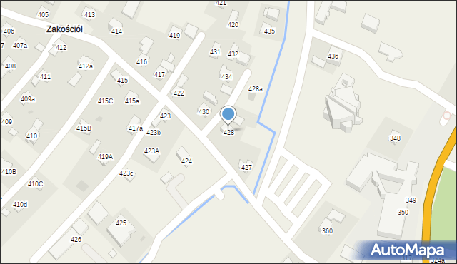 Domaradz, Domaradz, 428, mapa Domaradz