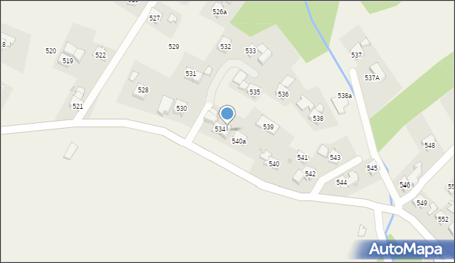 Domaradz, Domaradz, 534a, mapa Domaradz