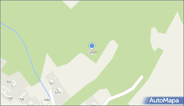 Domaradz, Domaradz, 537b, mapa Domaradz