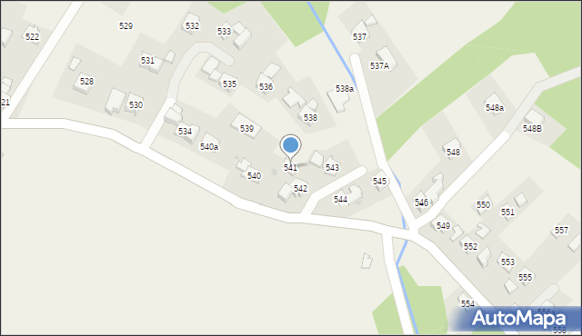 Domaradz, Domaradz, 541, mapa Domaradz