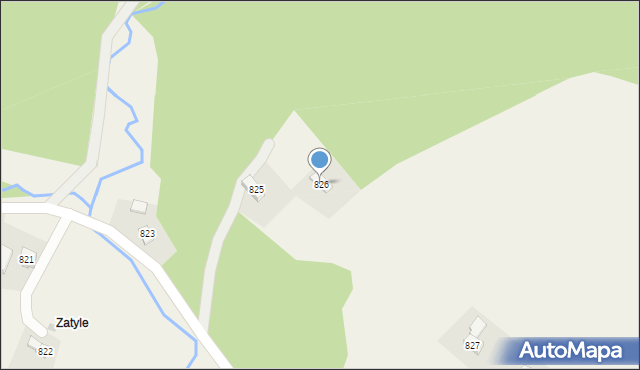 Domaradz, Domaradz, 826, mapa Domaradz