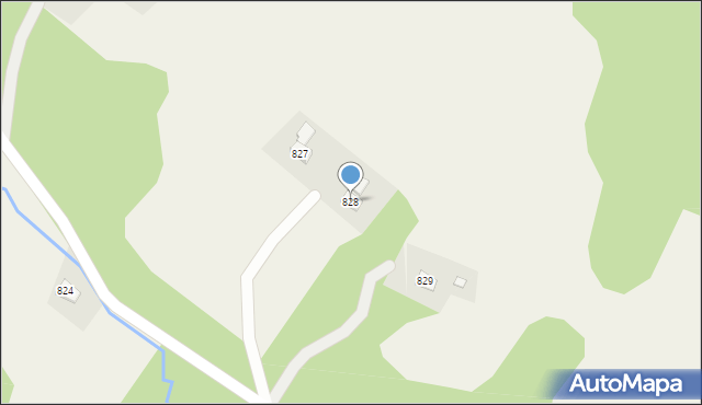 Domaradz, Domaradz, 828, mapa Domaradz