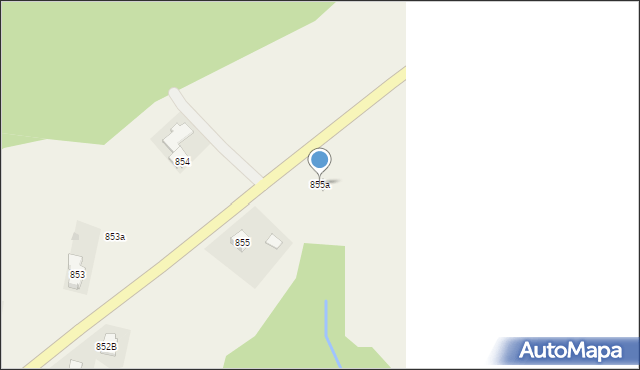 Domaradz, Domaradz, 855a, mapa Domaradz