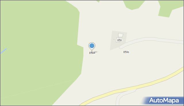 Domaradz, Domaradz, 859A, mapa Domaradz