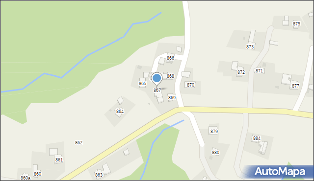 Domaradz, Domaradz, 867, mapa Domaradz