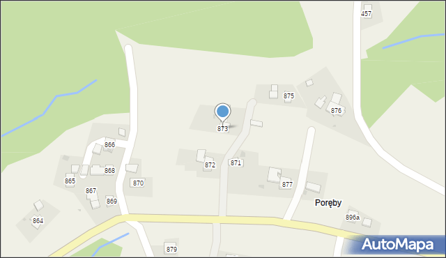 Domaradz, Domaradz, 873, mapa Domaradz