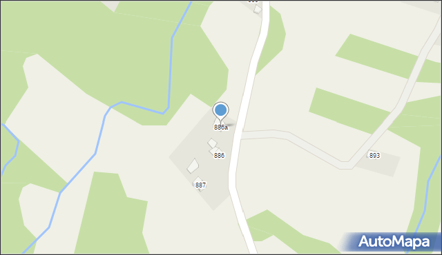 Domaradz, Domaradz, 886a, mapa Domaradz