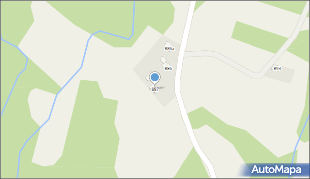 Domaradz, Domaradz, 887, mapa Domaradz