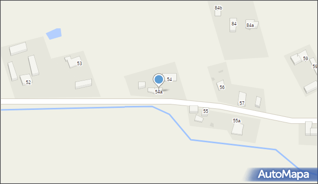 Domasławice, Domasławice, 54a, mapa Domasławice
