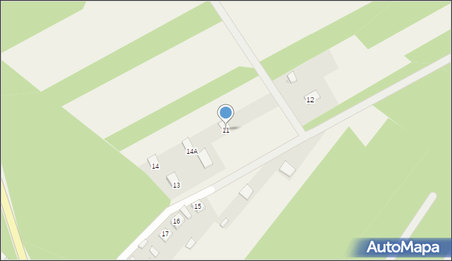 Domaszew, Domaszew, 11, mapa Domaszew