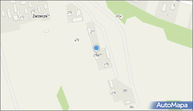 Domatków, Domatków, 278a, mapa Domatków