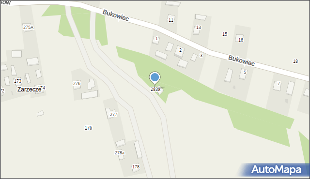 Domatków, Domatków, 283a, mapa Domatków