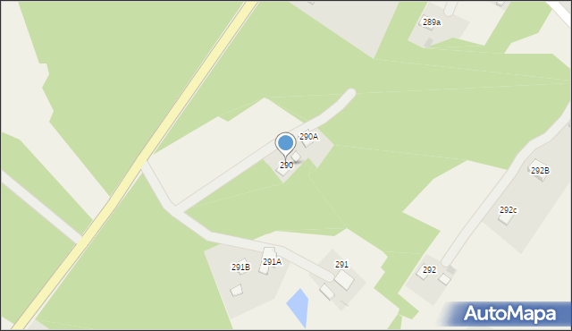 Domatków, Domatków, 290, mapa Domatków