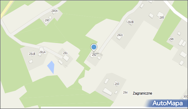 Domatków, Domatków, 292, mapa Domatków