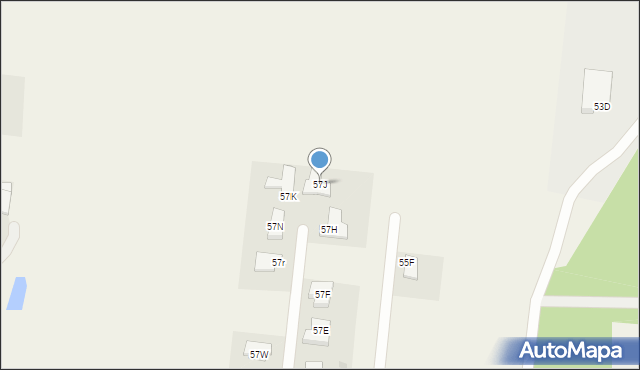 Domiechowice, Domiechowice, 57J, mapa Domiechowice