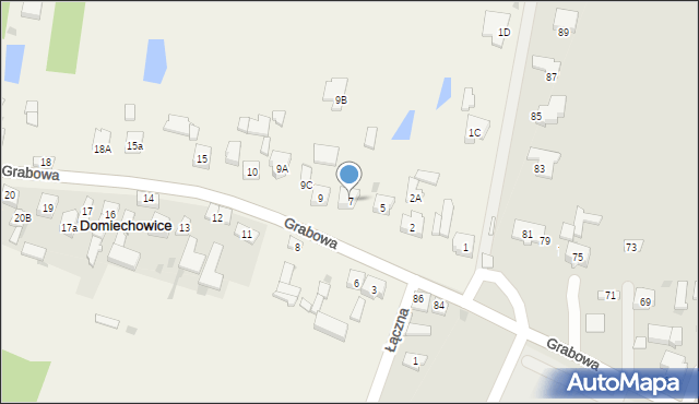 Domiechowice, Domiechowice, 7, mapa Domiechowice