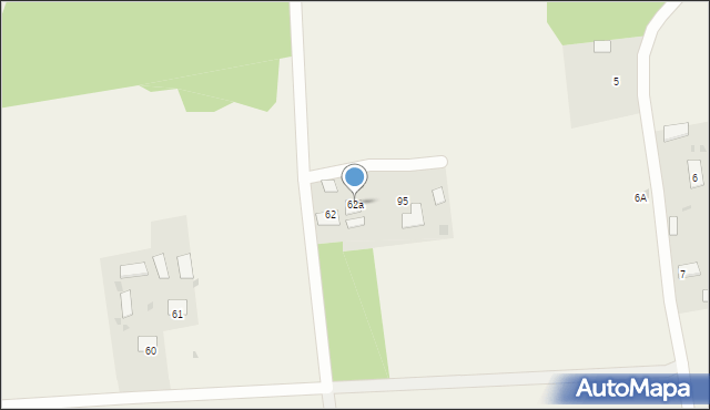 Dominiczyn, Dominiczyn, 62a, mapa Dominiczyn