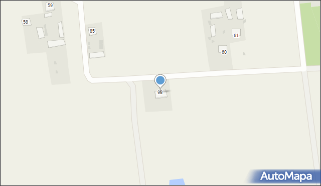 Dominiczyn, Dominiczyn, 98, mapa Dominiczyn