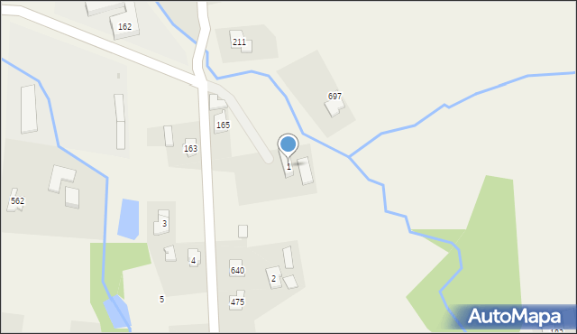 Dominikowice, Dominikowice, 1, mapa Dominikowice