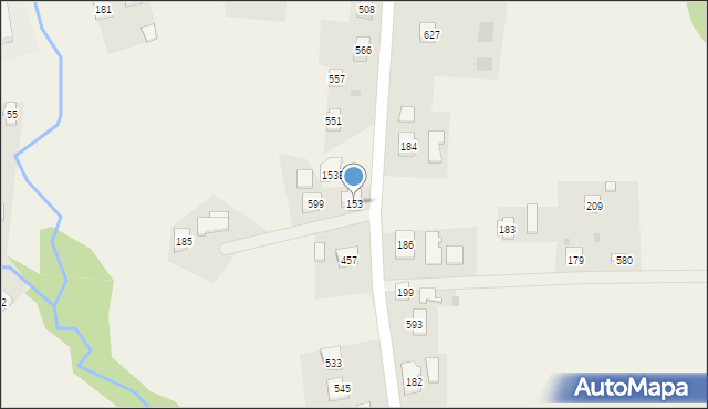 Dominikowice, Dominikowice, 153, mapa Dominikowice