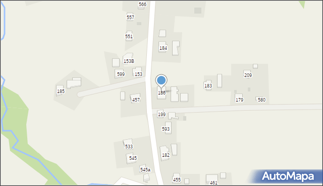 Dominikowice, Dominikowice, 186, mapa Dominikowice