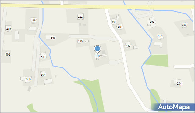 Dominikowice, Dominikowice, 195, mapa Dominikowice
