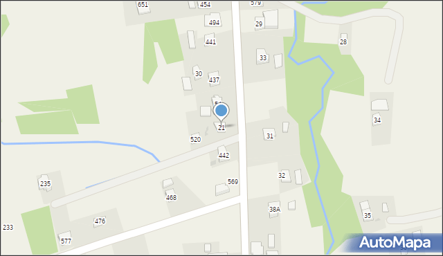 Dominikowice, Dominikowice, 21, mapa Dominikowice