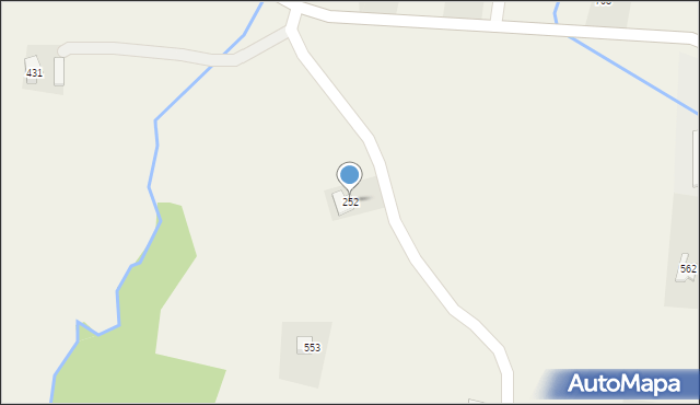 Dominikowice, Dominikowice, 252, mapa Dominikowice