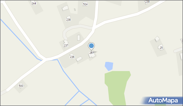 Dominikowice, Dominikowice, 267, mapa Dominikowice