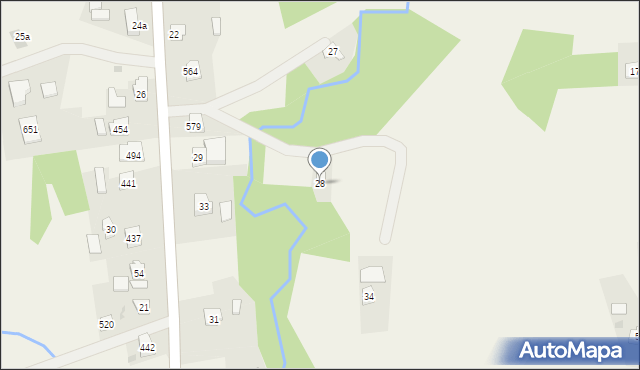 Dominikowice, Dominikowice, 28, mapa Dominikowice