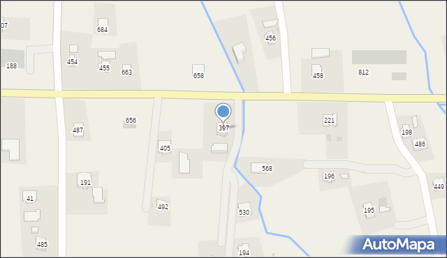Dominikowice, Dominikowice, 397, mapa Dominikowice
