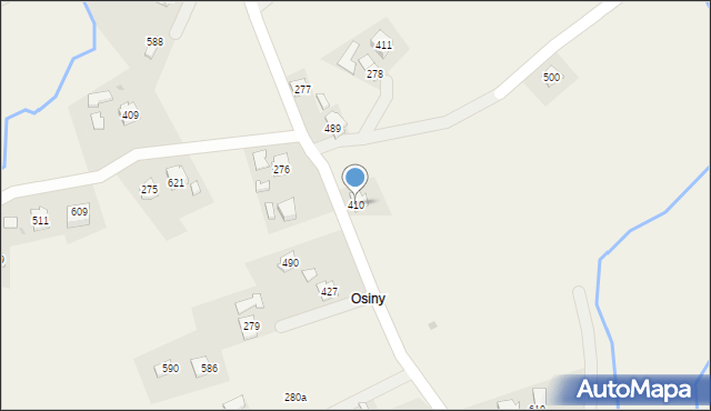 Dominikowice, Dominikowice, 410, mapa Dominikowice