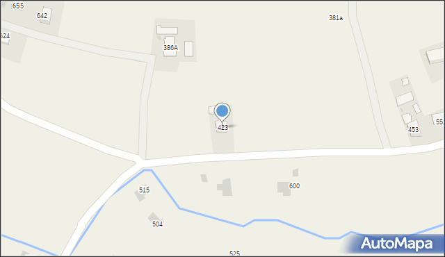 Dominikowice, Dominikowice, 423, mapa Dominikowice